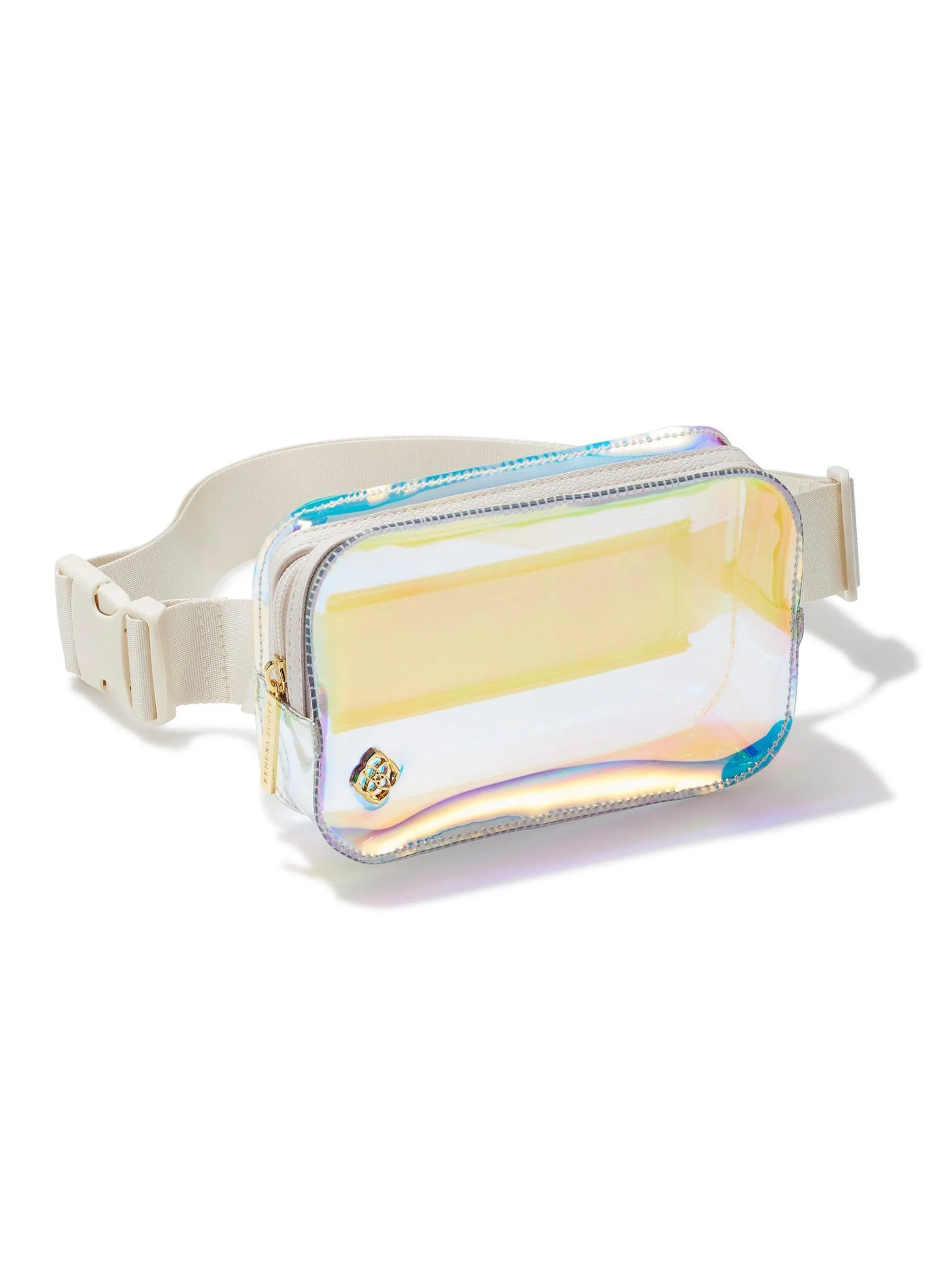 Kendra Scott Clear Belt Bag - Iridescent