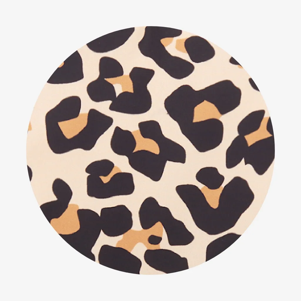 Lana Leopard Tan Travel Changing Pad