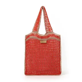 Lani Beach Bag - Red Apple