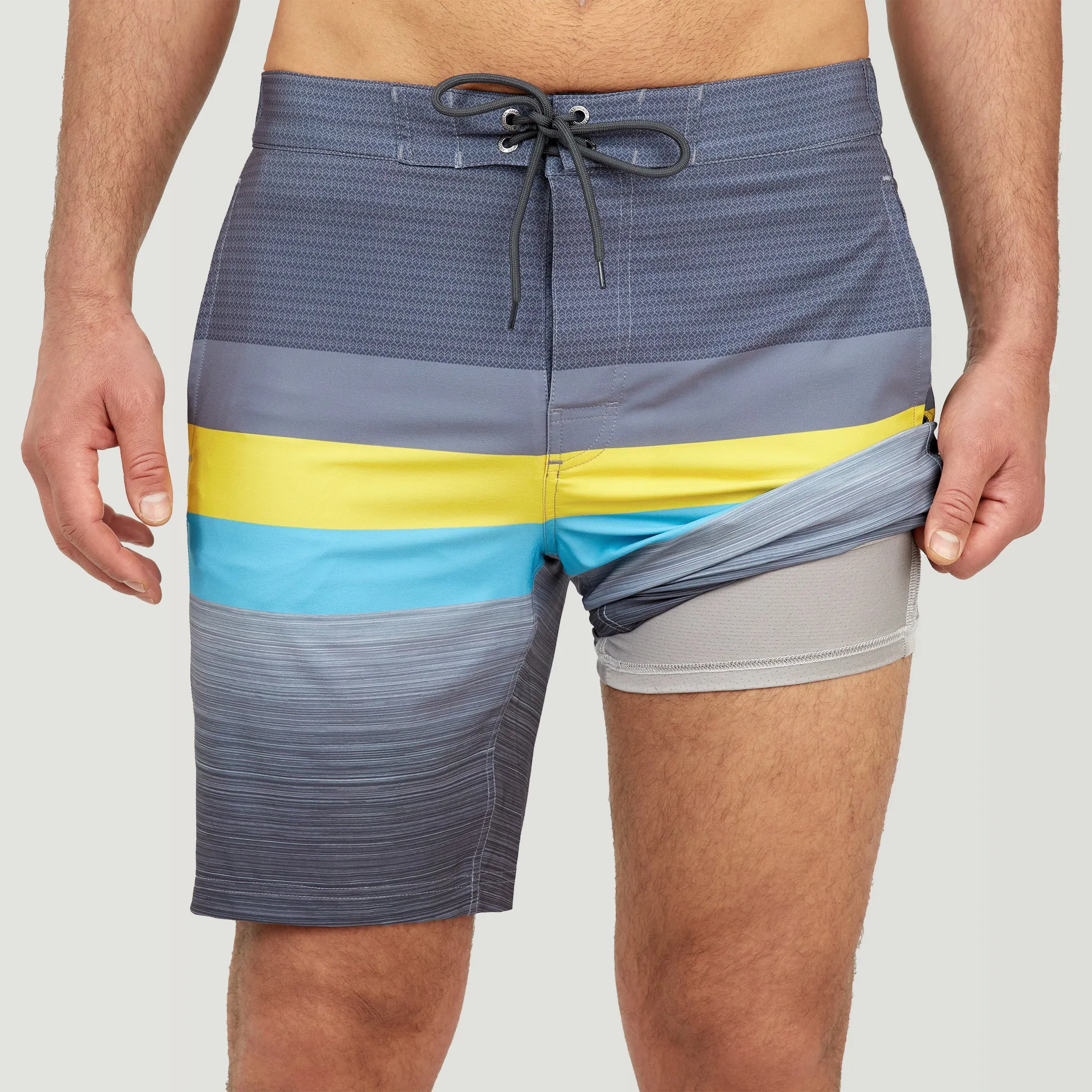 Men's Icon Stripe Surf Swim Short