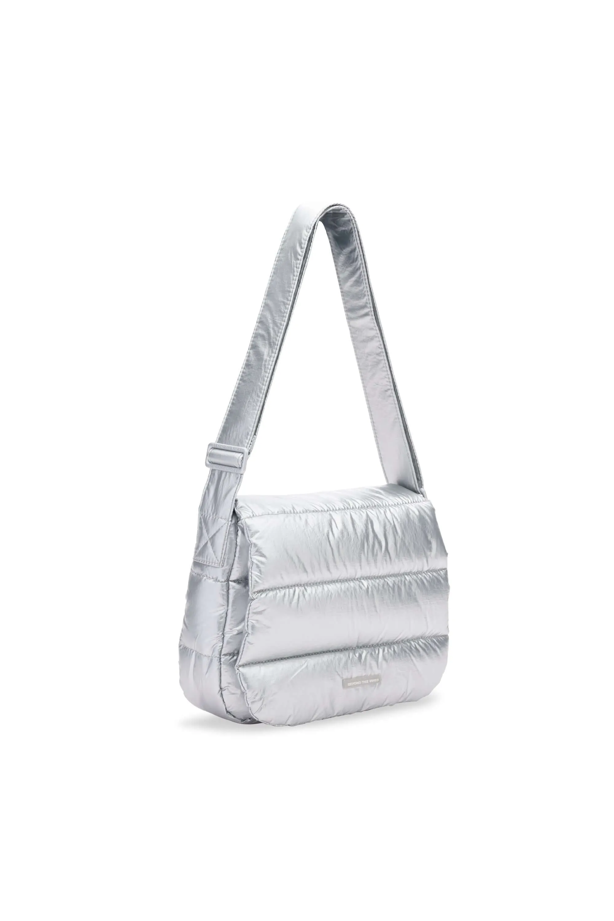 Metallic Poofy Bag