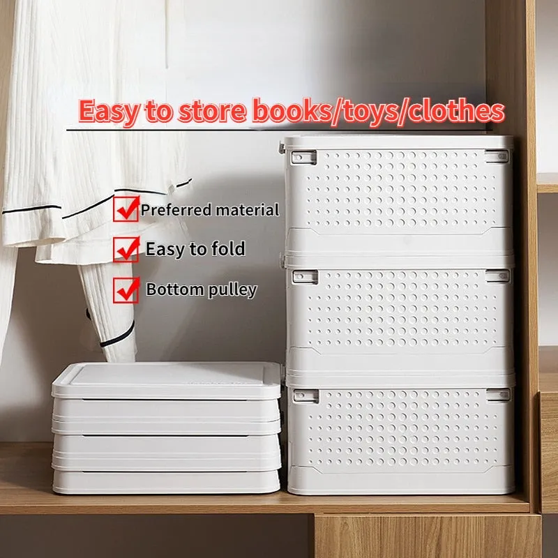 Multifunction Foldable Storage Boxes Organizer Closet