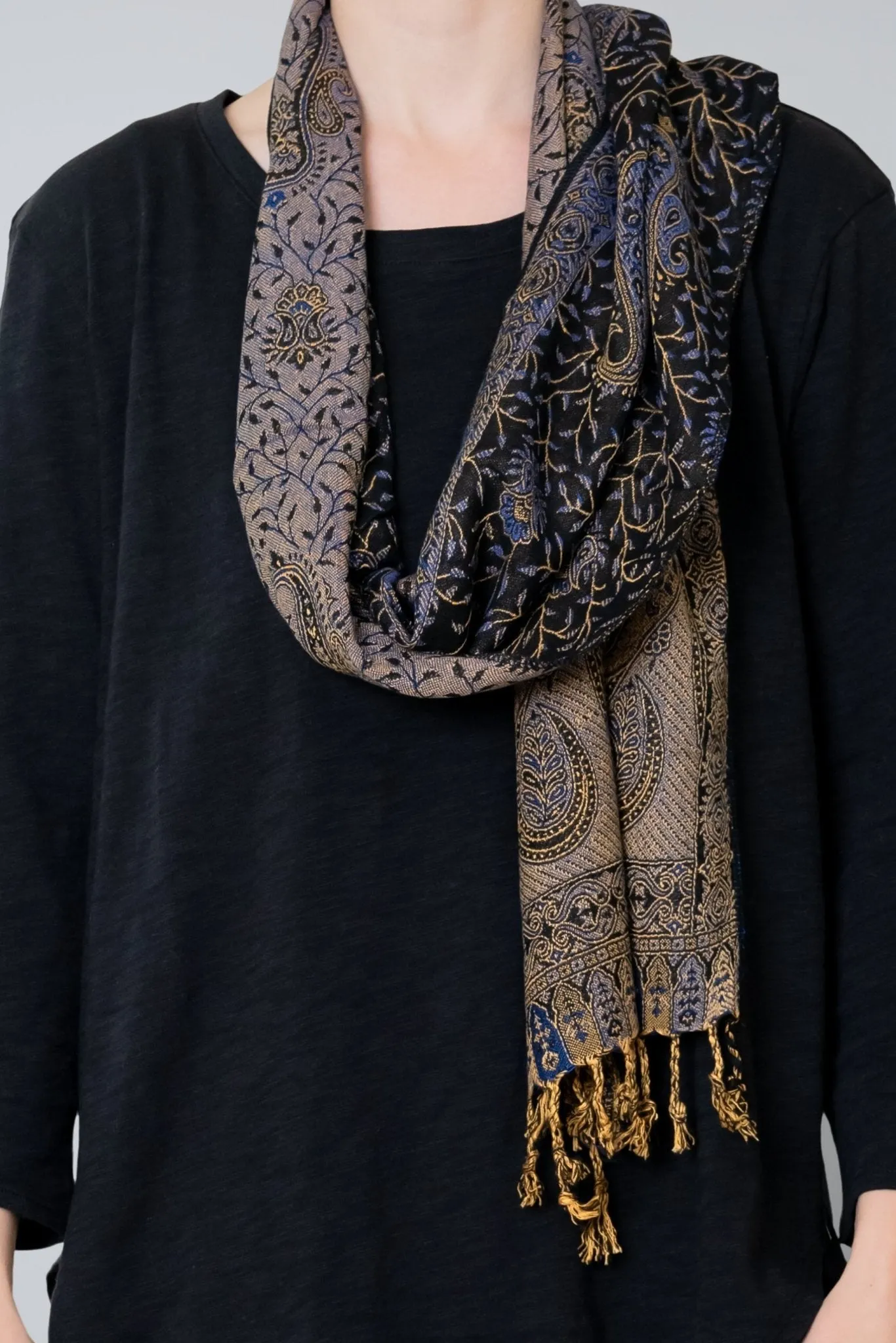 Narrow Printed Scarf