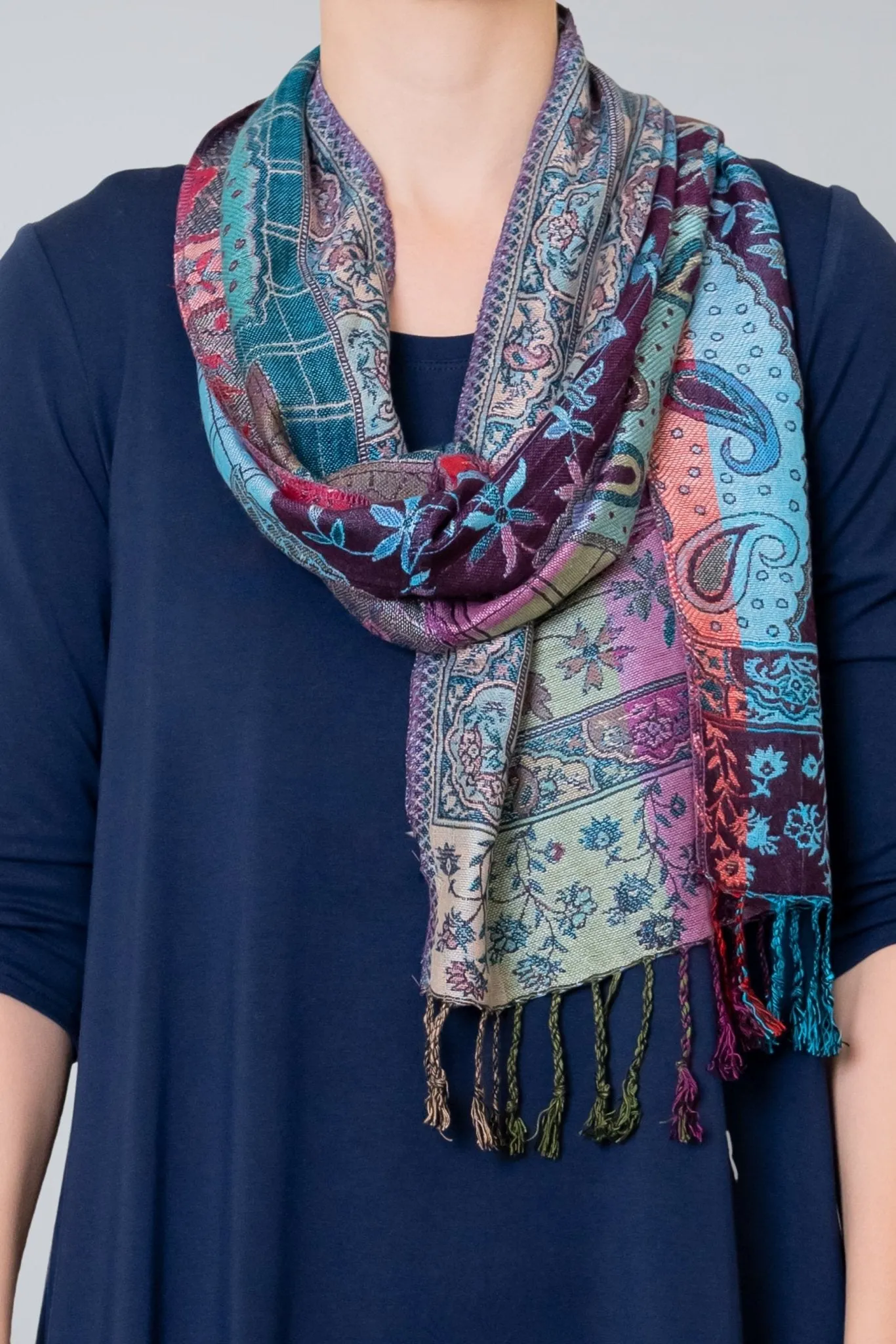 Narrow Printed Scarf