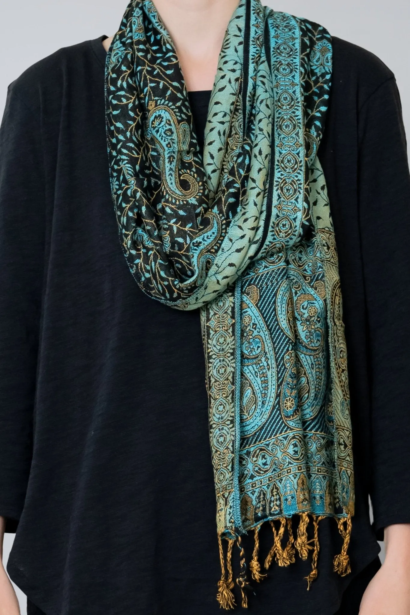 Narrow Printed Scarf