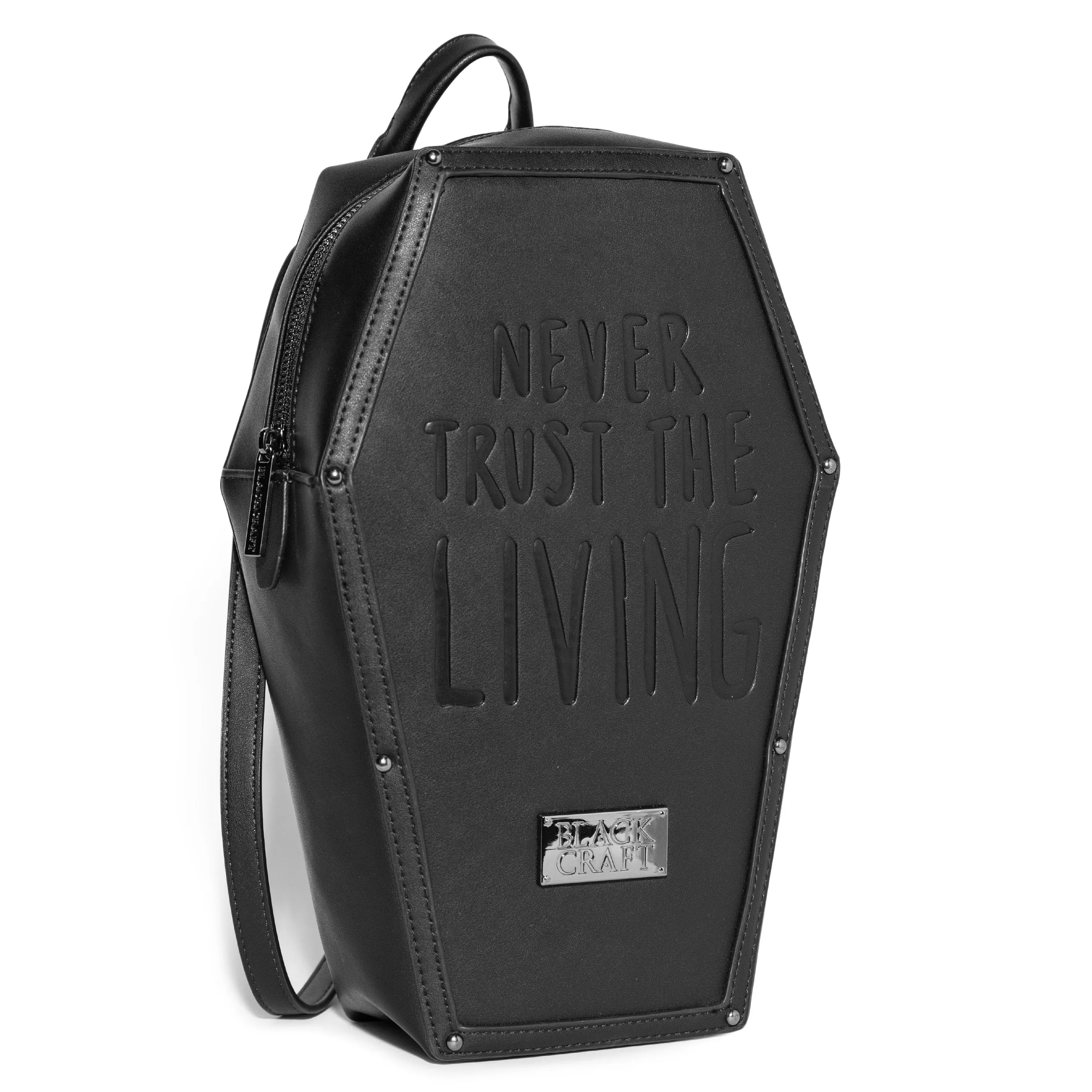 Never Trust - Coffin Backpack