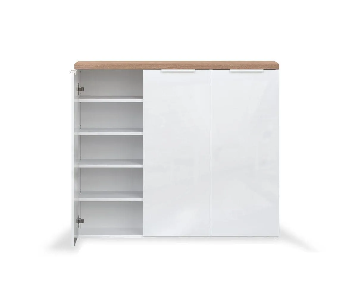 Oakley 3-Door Shoe Cabinet