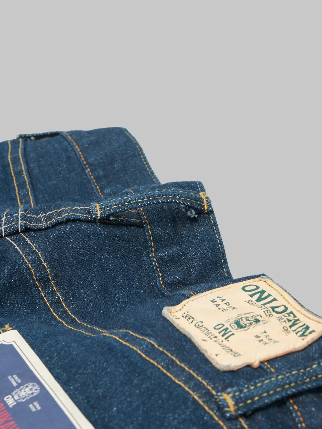 ONI Denim 121S "Ishikawadai Stretch" 15oz Stretch Relax Tapered Jeans