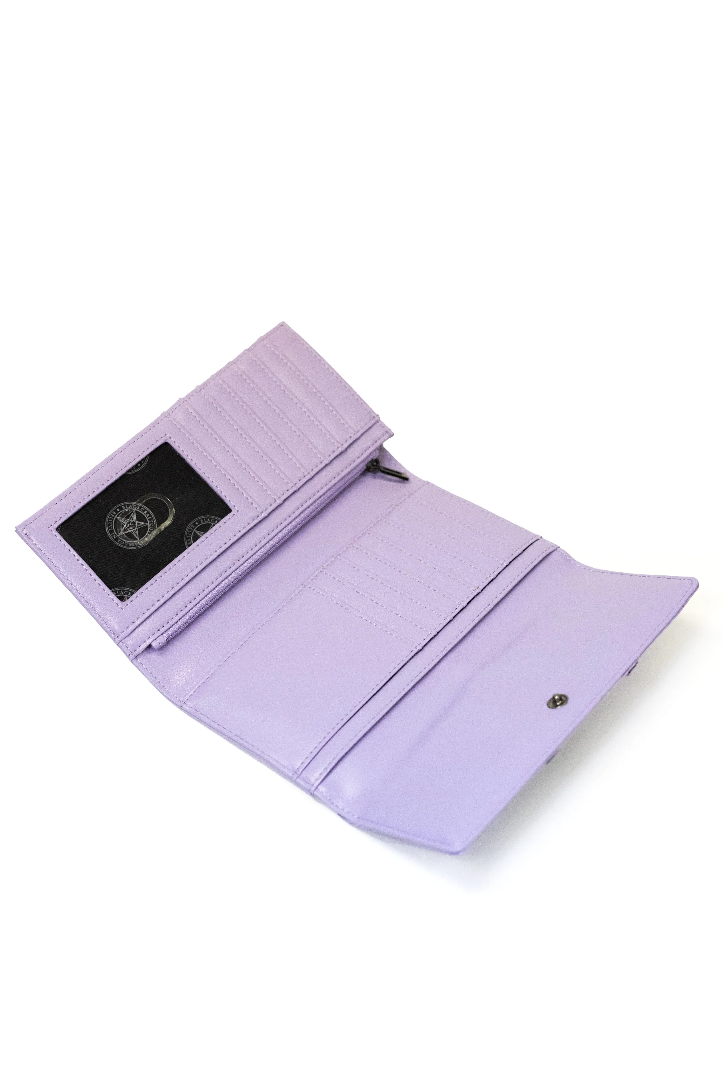 Pentagram Harness - Purple Clutch Wallet