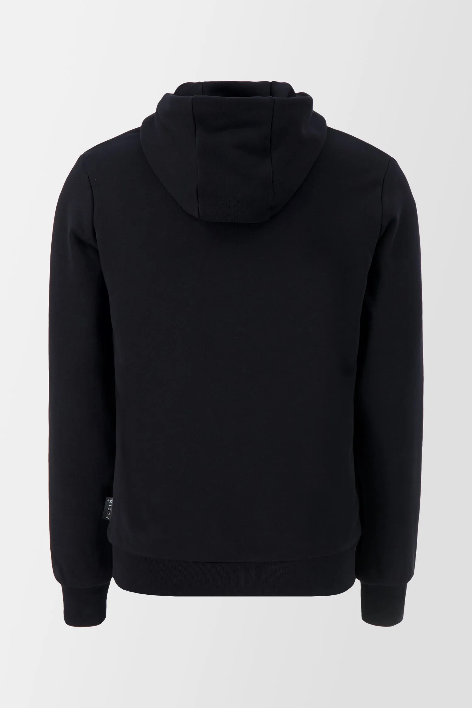 Philipp Plein Black Institutional Hoodie