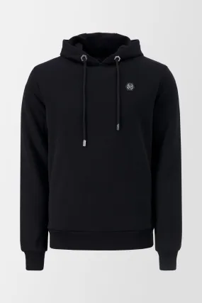 Philipp Plein Black Institutional Hoodie