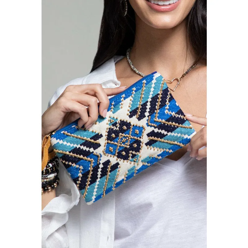 Quinn Handmade Pattern Clutch