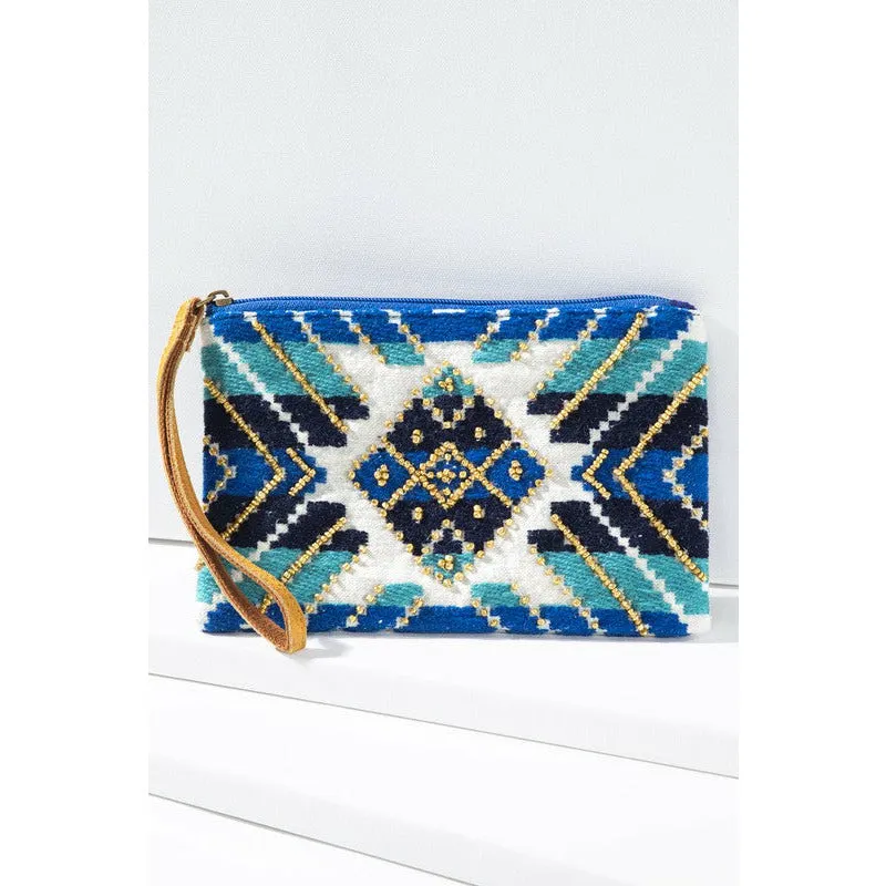 Quinn Handmade Pattern Clutch