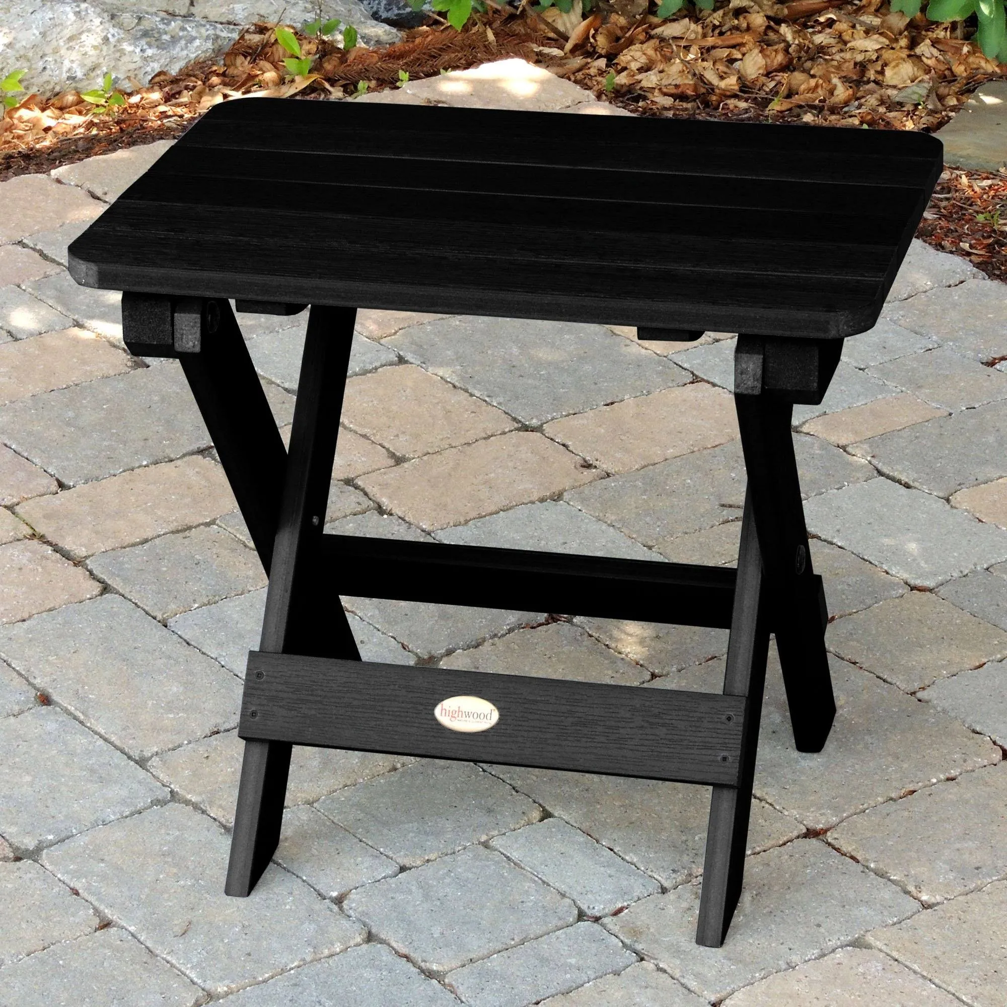 Refurbished Folding Adirondack Side Table