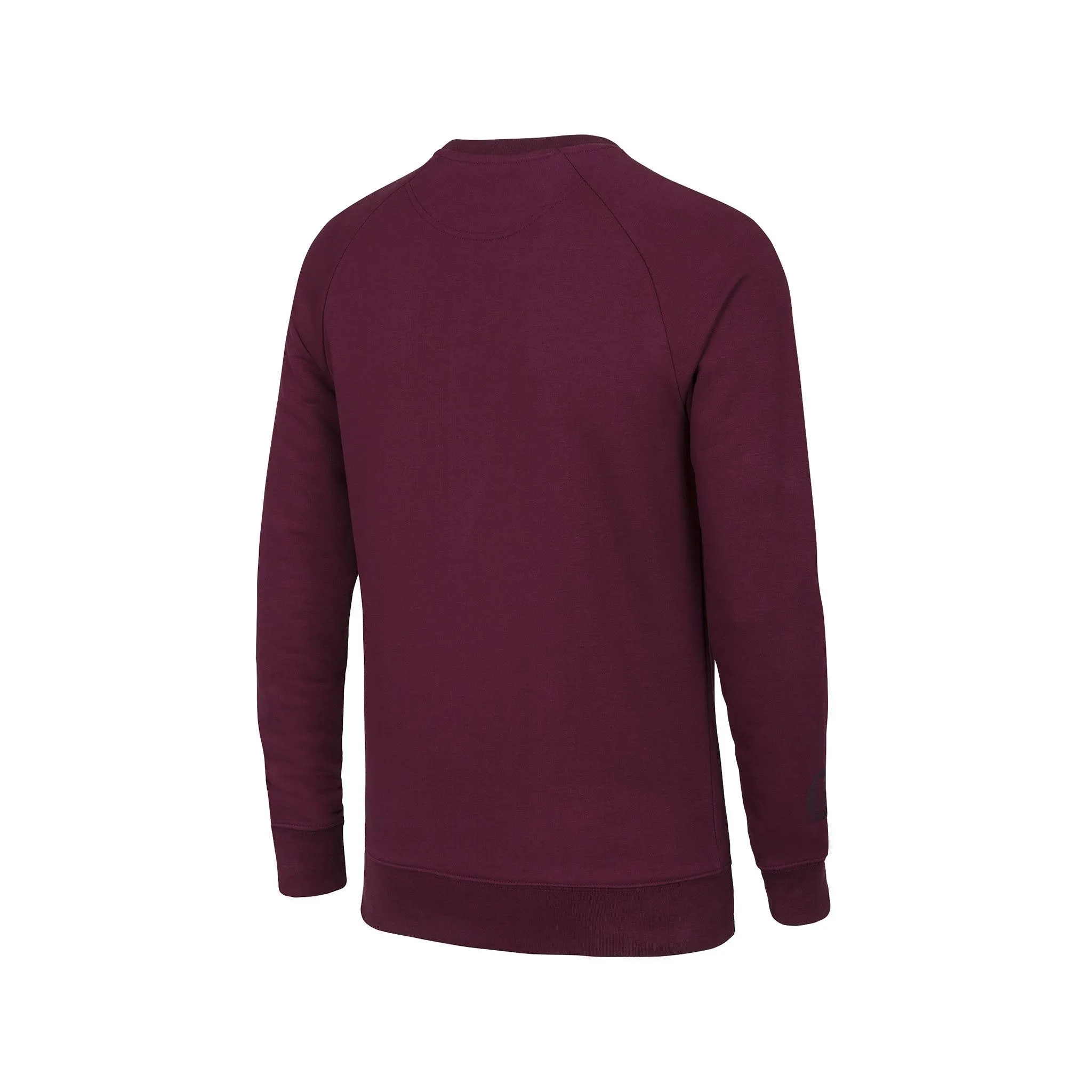 Rouleur Logo - Organic Sweatshirt - Unisex - Burgundy