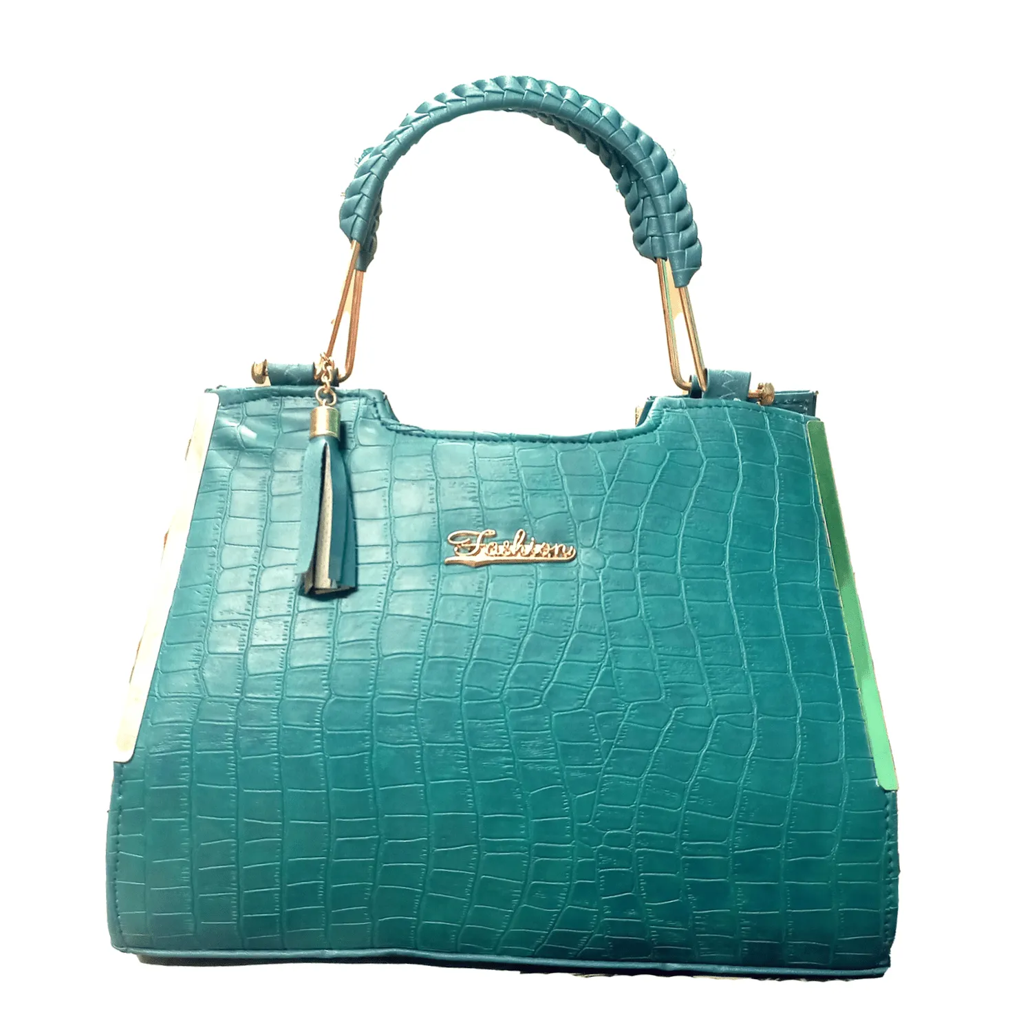 Style PU-Leather Ladies Fancy Fashion Designer Custom Purse Handbag for Women