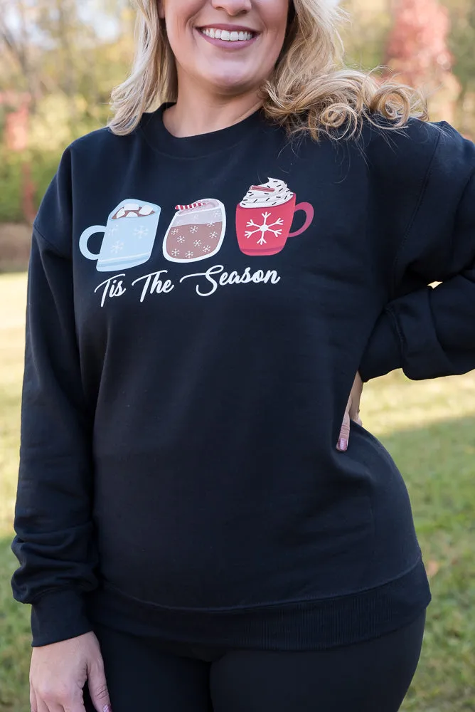 'Tis the Season Graphic Crewneck Sweatshirt