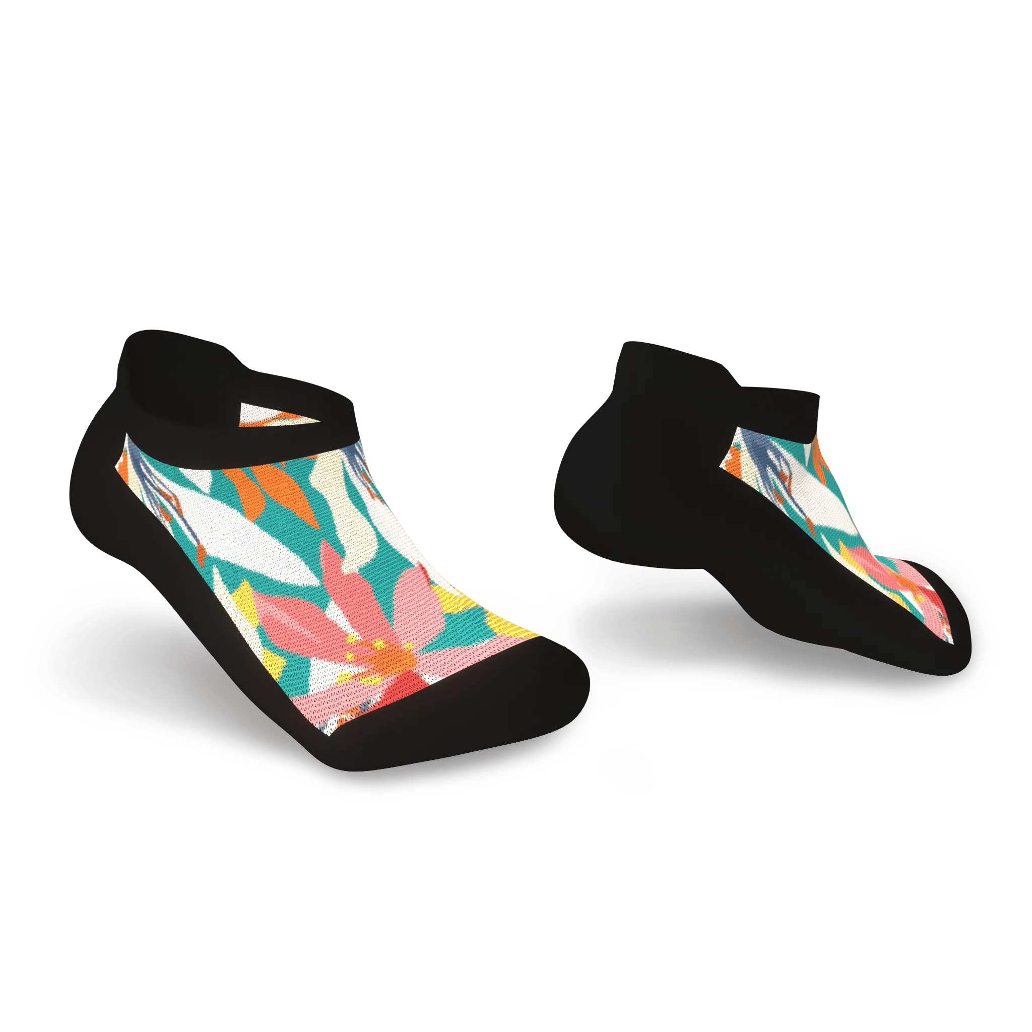 Tropical Bliss Diabetic Ankle Socks