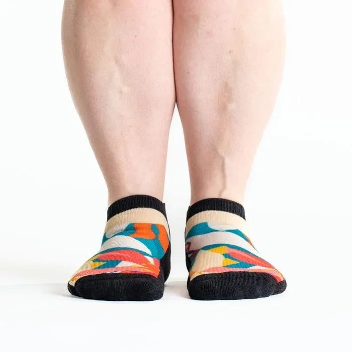 Tropical Bliss Diabetic Ankle Socks