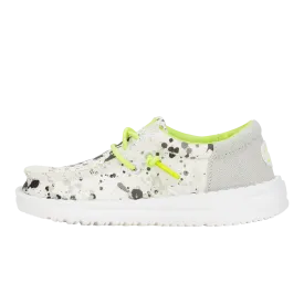 Wally Funk Toddler Splatter - White/Multi